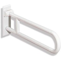 Hewi Stützklappgriff Serie 801 Wandstützgriff 750 mm aquablau