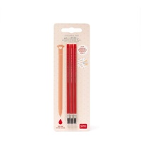 Legami Ersatzmine für löschbaren Gelstift rot