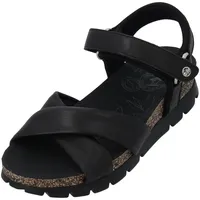 Panama Jack Serena Flat Sandal, Negro B1, 40 EU