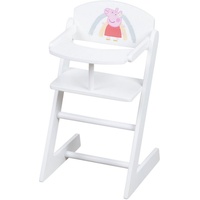 Roba Puppenhochstuhl Peppa Pig Weiß,