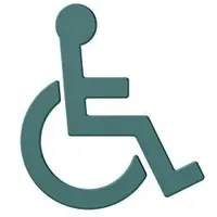 Hewi 801 Symbol Rollstuhl 801.91.03055 aquablau, selbstklebend