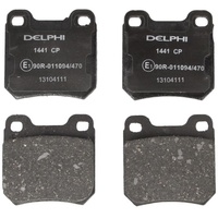 Delphi Bremsbelagsatz Scheibenbremse