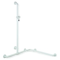 Hewi 801 Duschhandlauf mit verschiebbarer Brausehalterstange