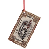Nemesis Now Harry Potter Hogwarts Ticket Hanging Ornament