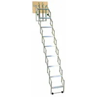 DOLLE Scherentreppe Alufix mit Stirnbrett 10 Stufen
