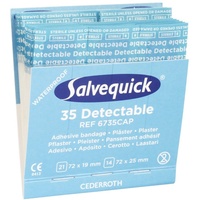 CEDERROTH SALVEQUICK® Nachfüllpack 6735 CAP detektierbar 35 Stück