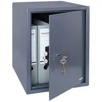 HMF 49208-11 Tresor Möbeltresor Doppelbartschloss, 48,0 x 48 x