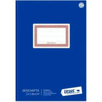 Ursus Geschäftsbuch OE DIN A4 liniert, blau Hardcover 192