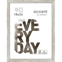 Accent by Nielsen ZOOM Holz Silber 18x24 cm 1