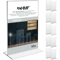 HMF 46920 Acryl Tischaufsteller gerade | 10 Stück |