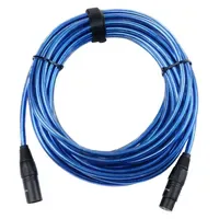 Pronomic Stage XFXM-Blue-10 Mikrofonkabel XLR 10 m Metallic Blue