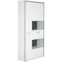 MCA Furniture Kombivitrine Setto ¦ weiß ¦ Maße (cm):