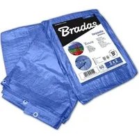 Bradas Abdeckplane Gewebeplane blau 2x2m 60g/m2 Bradas 5244