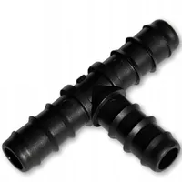 Bradas Zubehör für Tropfschlauch T-Stück 3x12mm Erweiterungsstück Bradas DSWA03-12L