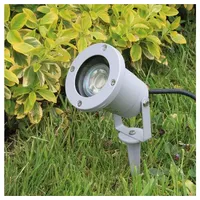 ChiliTec Gartenleuchte CT-GS10 silbergrau - Grau