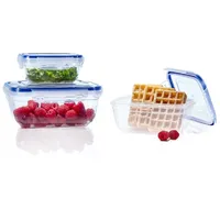 Click`n Store Frischhaltedose weiß 3 l 8-teiliges Set