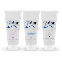Just Glide Gleitgel-Set 600ml (3x 200ml)
