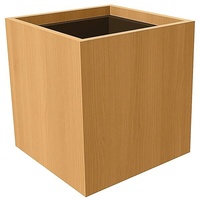 FM Helmets fm Pflanzkübel Plant Holz buche rechteckig 38,0