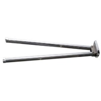 CORNAT Handtuchhalter Messing, chrom, schwenkbar