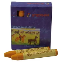 Stockmar Wachsmalstifte 12 St. goldgelb