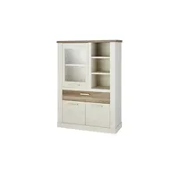 Höffner Vitrine ¦ holzfarben ¦ Maße (cm): B: 110
