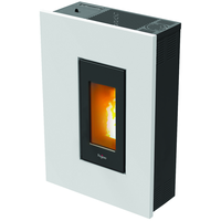 Pegaso Madison 5 Pelletofen Weiß 5,3 kW mit Automatik