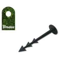 Bradas Erdanker Bodenanker Erdnägel Erdspieß für Unkrautvlies oder Abdeckplanen