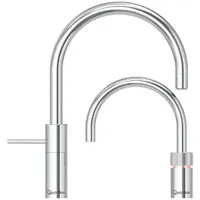 Quooker deutschland gmbh Nordic Round Twintaps Küchenarmatur Verchromt