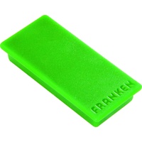 Franken Haftmagnet Magnet grün, Kunststoff 2,3 x 5,0 cm,