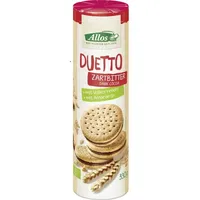 Allos Duetto-Doppelkeks Zartbitter bio