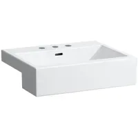 Laufen Living City Halbeinbauwaschtisch 55 x 46 cm