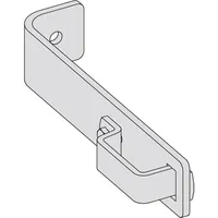 Hymer Standard-Wandhaken, Aluminium, Länge 0,21 m