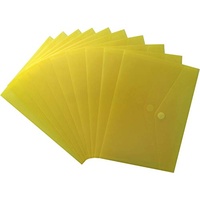 HFP Envelope Horizontal A5 transparent Yellow Polypropylen (PP) gelb