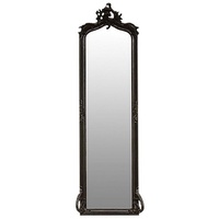 Casa Padrino Barock Wandspiegel Schwarz 54 x H. 172