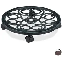 Relaxdays Pflanzenroller rund Ø 38 cm