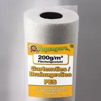 Aquagart 427,5m2 Geotextilvlies Gartenvlies Unkrautvlies Drainagevlies 200g 1,9m