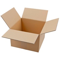 NESTLER Wellpapp-Faltkartons 1-wellig braun 23,5 x 23,5 x 16,7