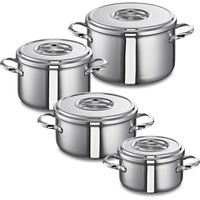 Schulte-Ufer Romana i Topf-Set 4-tlg. 2 x Bratentopf +