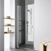 Kermi Raya Pendeltür für Nische für Seitenwand, RA1WL090201AK, RA1WL