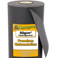 Aquagart Gartenvlies Unkrautvlies 200m2 1,6m breit