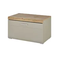 Möbel Kraft Lowboard ¦ grau ¦ Maße (cm): B:
