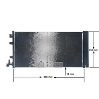 Mahle Kondensator Klimaanlage