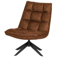 Woood Drehsessel Jouke Kunstleder, Cognac