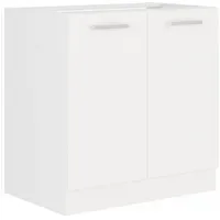 Küchen-Preisbombe Spülenschrank 80 x 0 x 0 cm Weiß