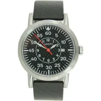 ARISTO Herren Uhr Edelstahl Carbon Quarz 7H80QSC