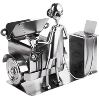 Brubaker Schraubenmännchen Automechaniker - Handarbeit Eisenfigur Metallmännchen - Metallfigur
