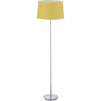 Relaxdays Stehlampe silber, E27 Sockel