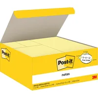 Post-it Notes Haftnotizen Vorteilspack, gelb