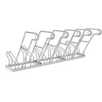 Wsm Fahrradständer 2606, zur Bodenmontage, Einstellparker, Breite 210cm, für