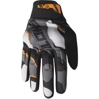 Shot Drift Camo Offroad-handschuhe - Neon Orange - S
